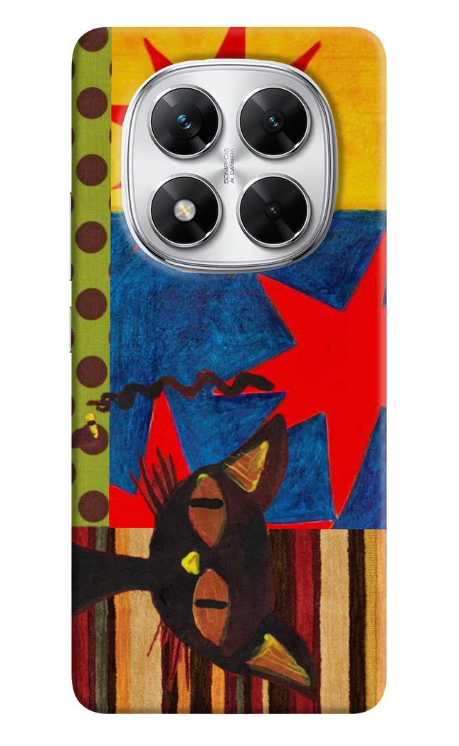 Pop Cat Poco X7 5G Hard Case Back Cover by Casekaro