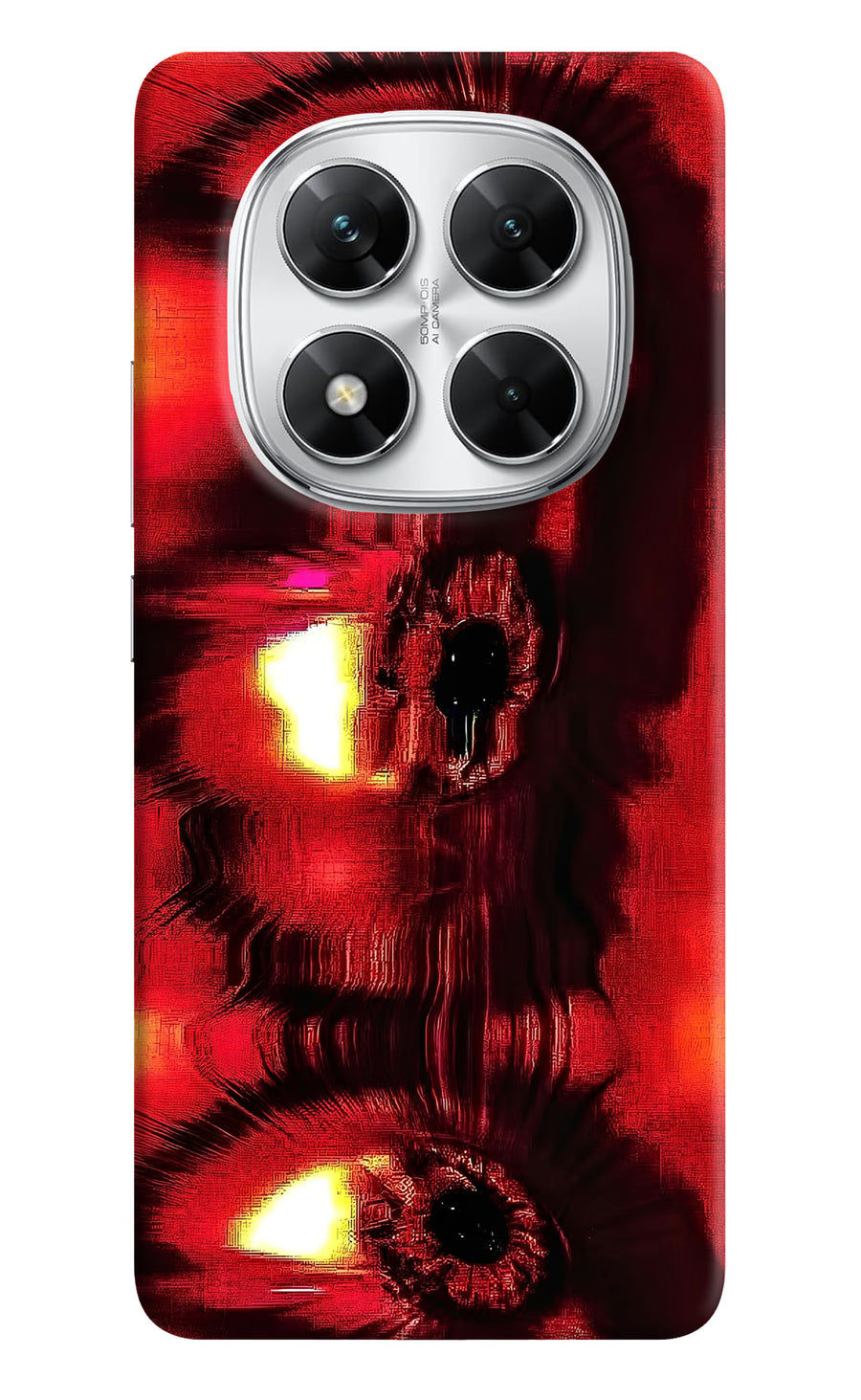 Fire Eye Poco X7 5G Back Cover, Hard case