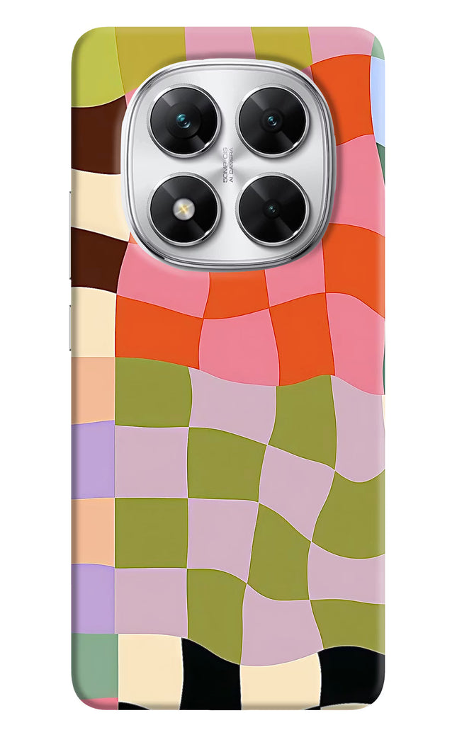Wavy Grid Poco X7 5G Hard Case Back Cover by Casekaro