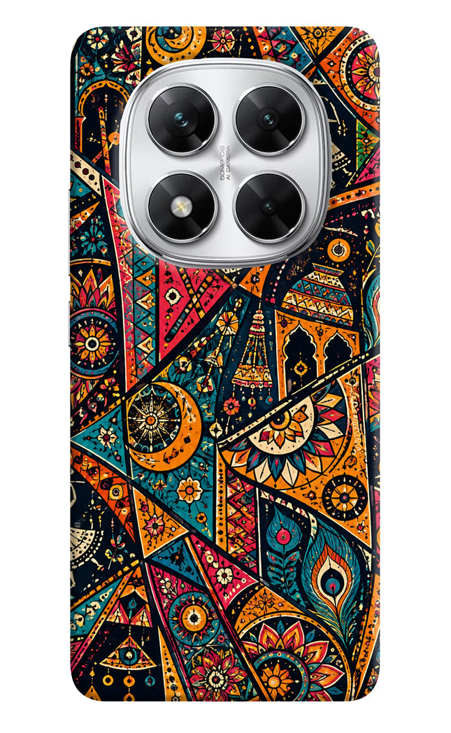 Folk Print Poco X7 5G Hard Case Back Cover by Casekaro