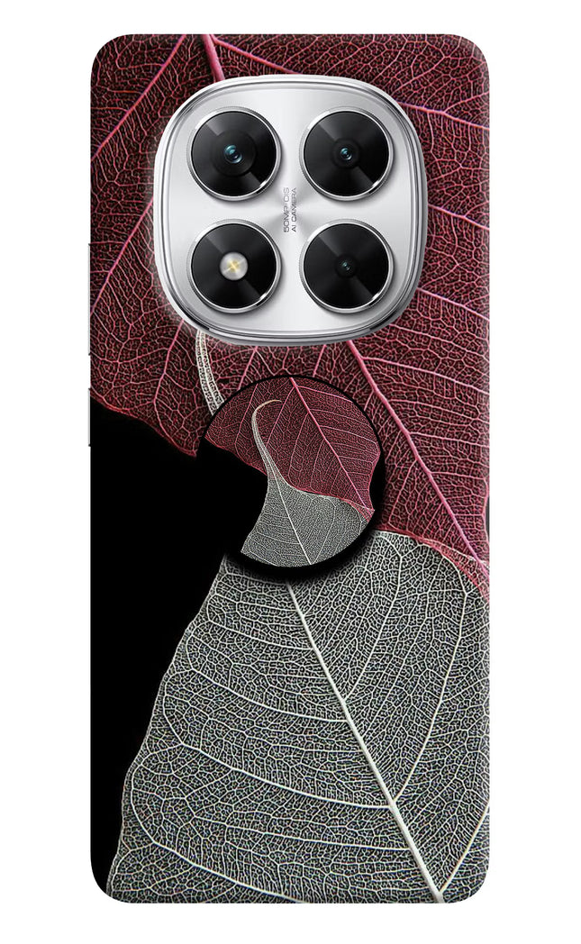 Leaf Pattern Poco X7 5G Pop Case