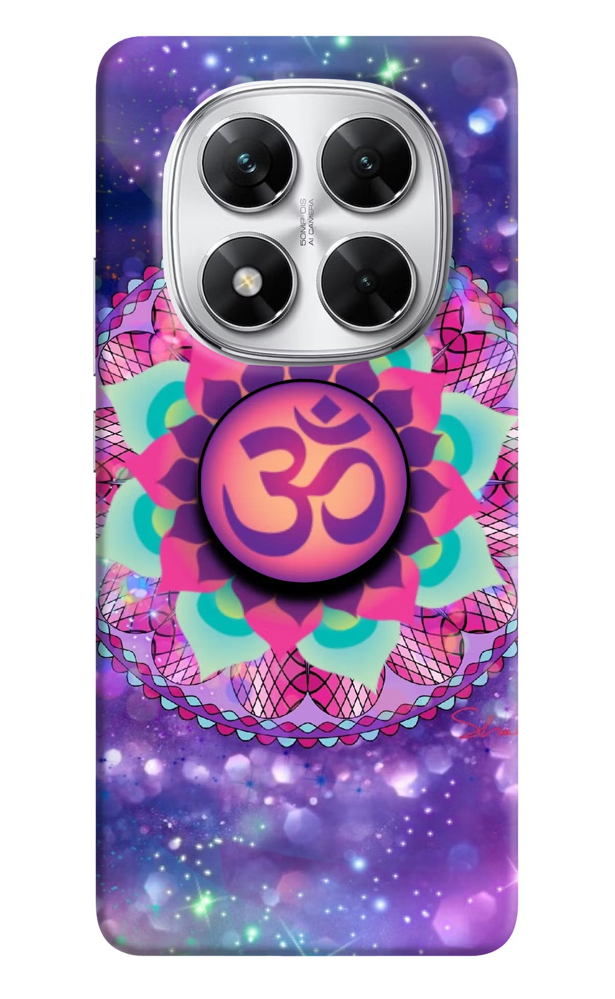 Om Purple Poco X7 5G Pop Case