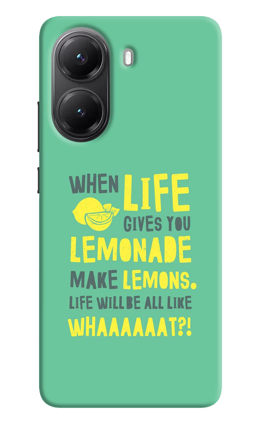 Quote Poco X7 Pro 5G Back Cover, Hard case