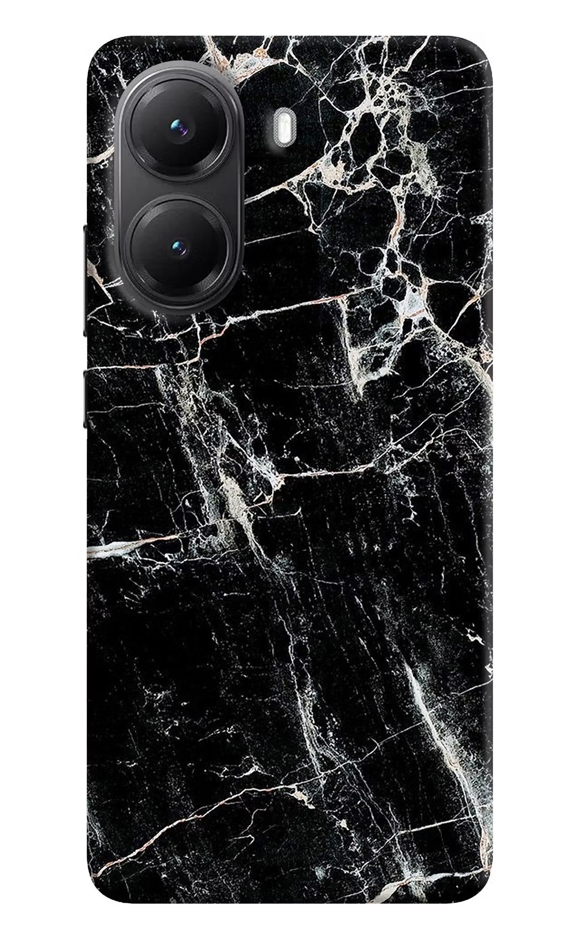 Black Marble Texture Poco X7 Pro 5G Back Cover