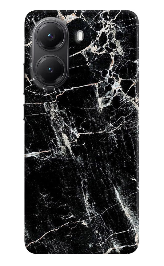 Black Marble Texture Poco X7 Pro 5G Back Cover