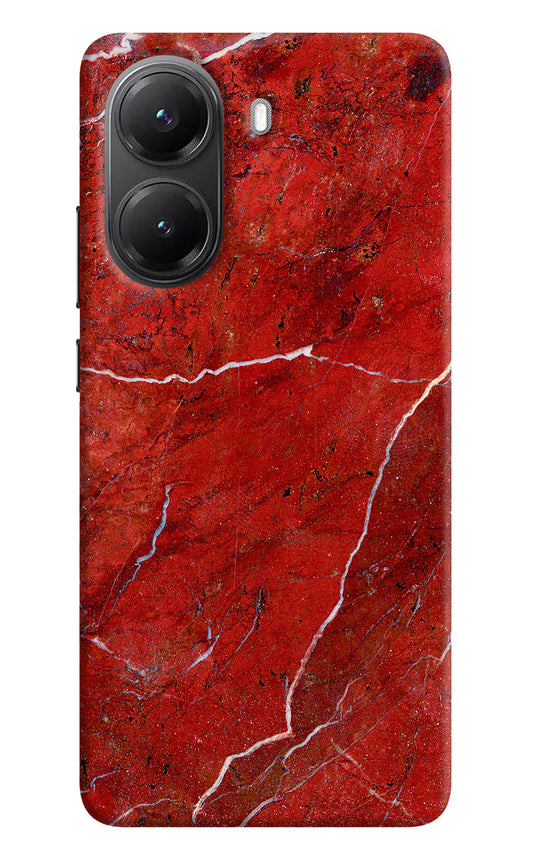 Red Marble Design Poco X7 Pro 5G Back Cover