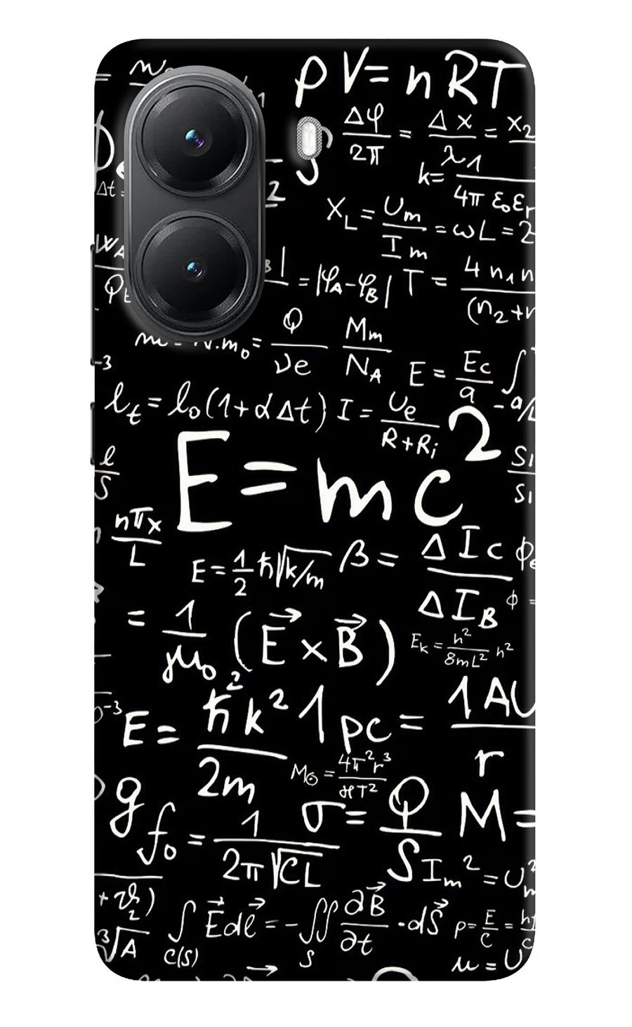 Physics Formula Poco X7 Pro 5G Back Cover, Hard case