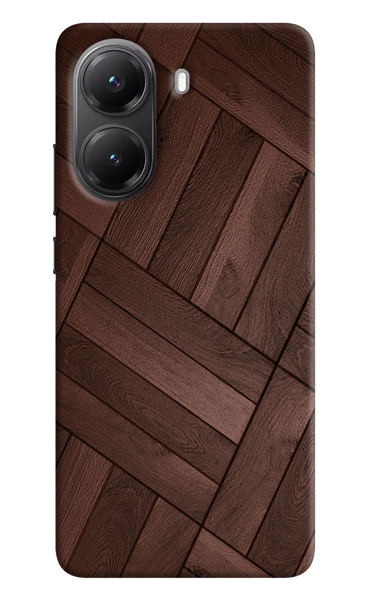 Wooden Texture Design Poco X7 Pro 5G Back Cover