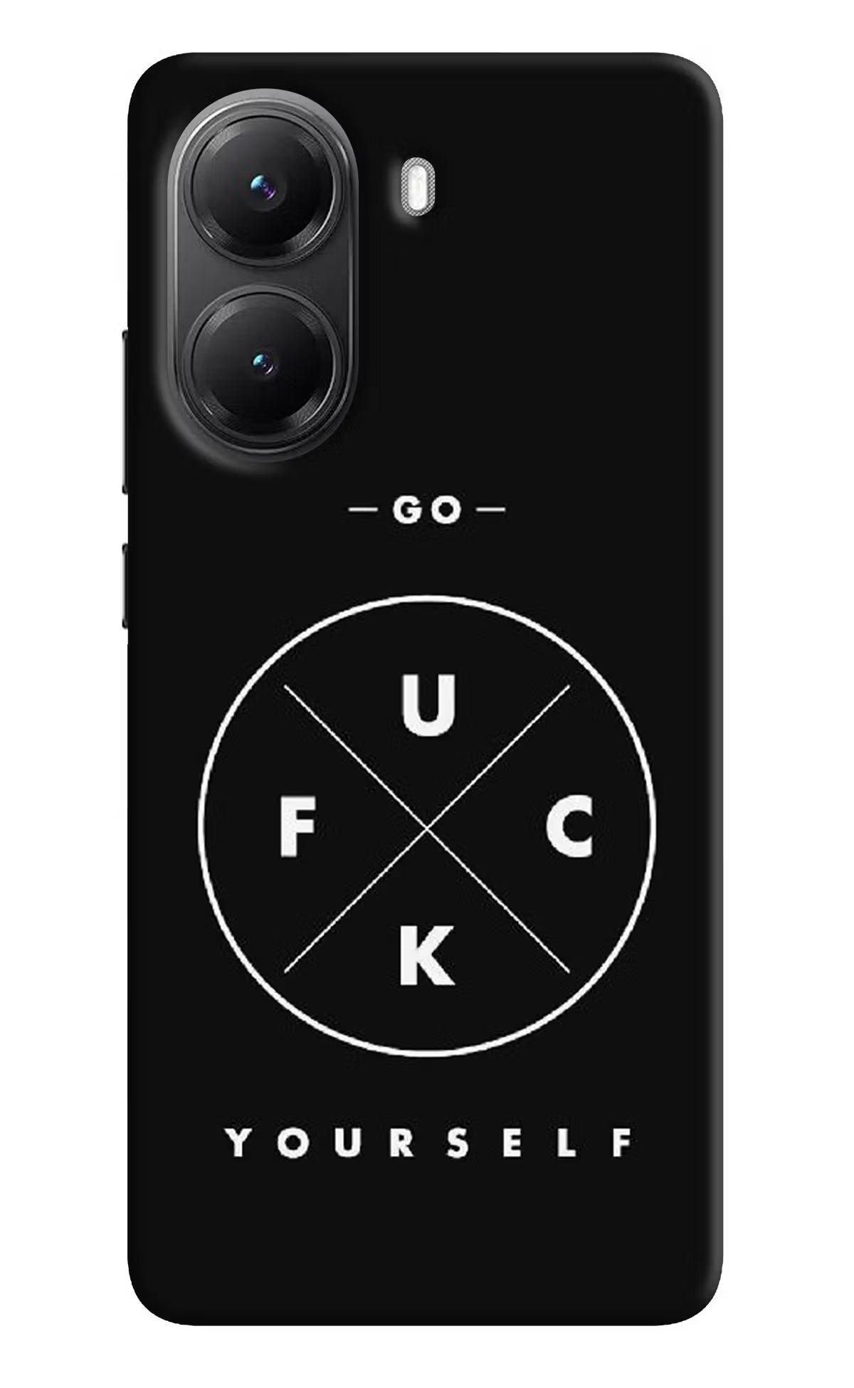 Go Fuck Yourself Poco X7 Pro 5G Back Cover