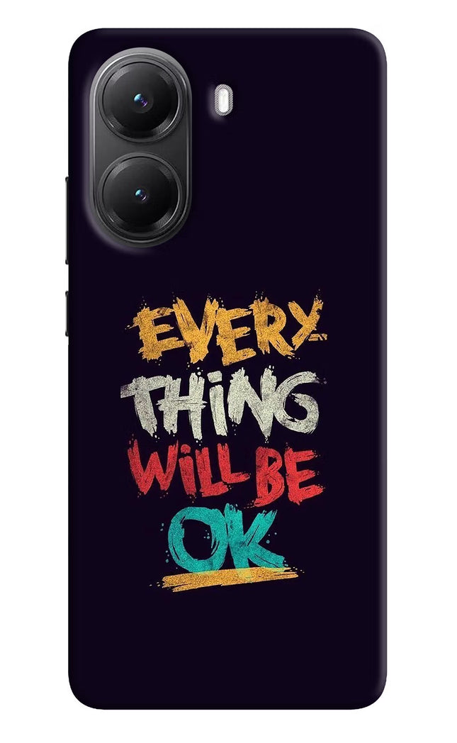 Everything Will Be Ok Poco X7 Pro 5G Back Cover