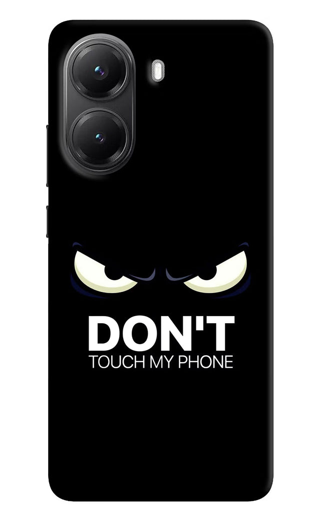 Don'T Touch My Phone Poco X7 Pro 5G Back Cover