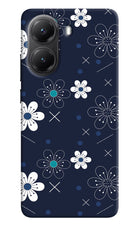 Flowers Poco X7 Pro 5G Back Cover