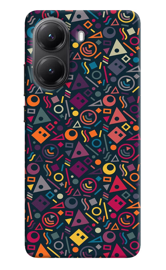 Geometric Abstract Poco X7 Pro 5G Back Cover