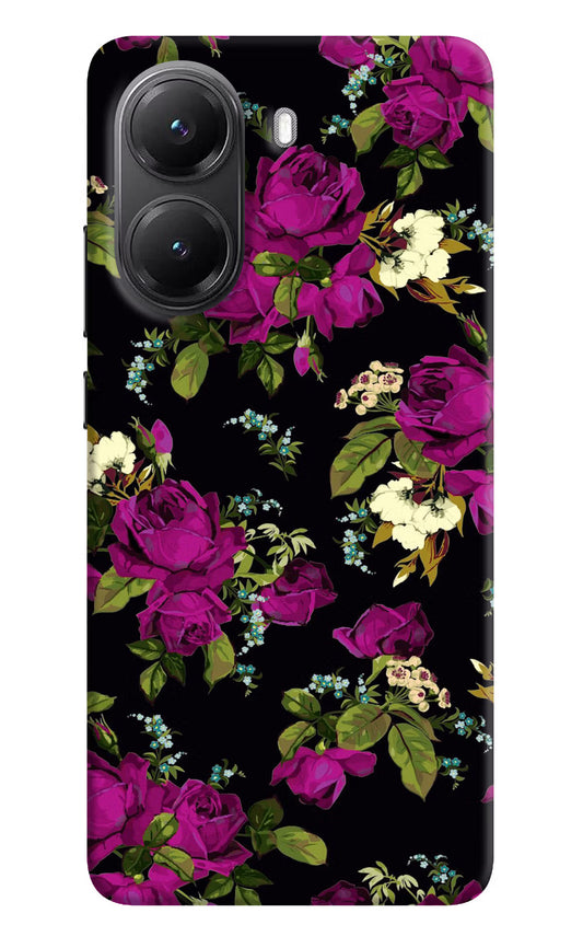 Flowers Poco X7 Pro 5G Back Cover