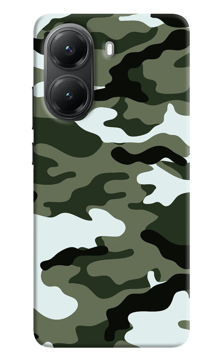 Camouflage Poco X7 Pro 5G Back Cover, Hard case