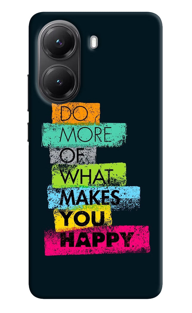 Do More Of What Makes You Happy Poco X7 Pro 5G Back Cover