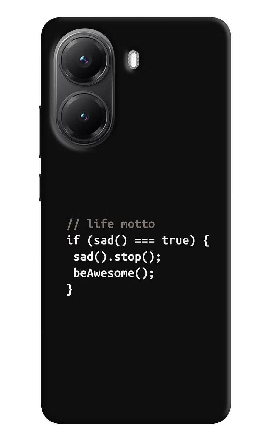 Life Motto Code Poco X7 Pro 5G Back Cover, Hard case