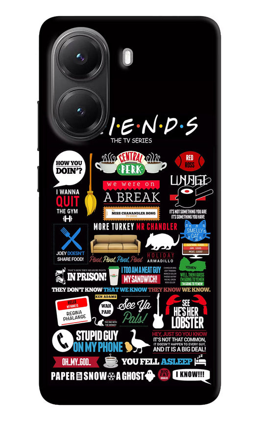 FRIENDS Poco X7 Pro 5G Back Cover
