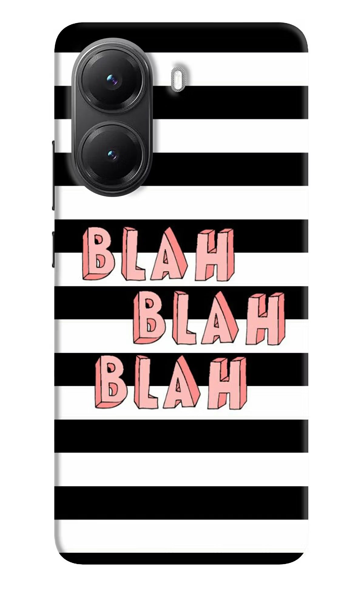 Blah Blah Blah Poco X7 Pro 5G Back Cover
