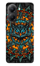 Angry Owl Art Poco X7 Pro 5G Back Cover