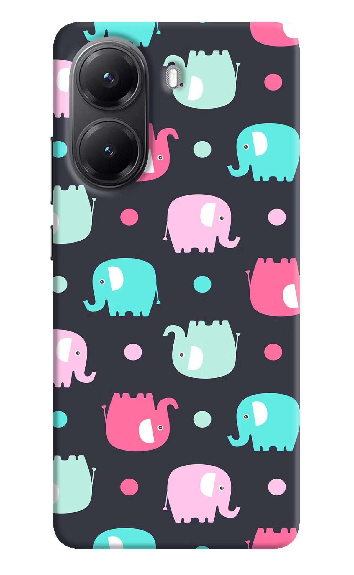 Elephants Poco X7 Pro 5G Back Cover