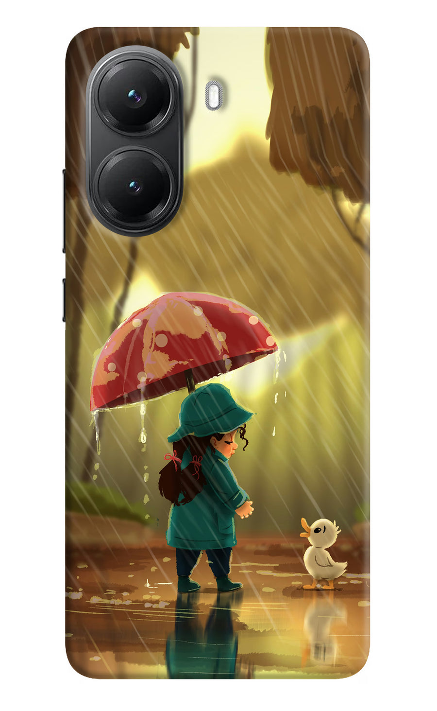 Rainy Day Poco X7 Pro 5G Back Cover, Hard case