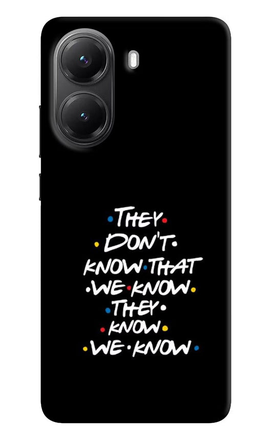 FRIENDS Dialogue Poco X7 Pro 5G Back Cover