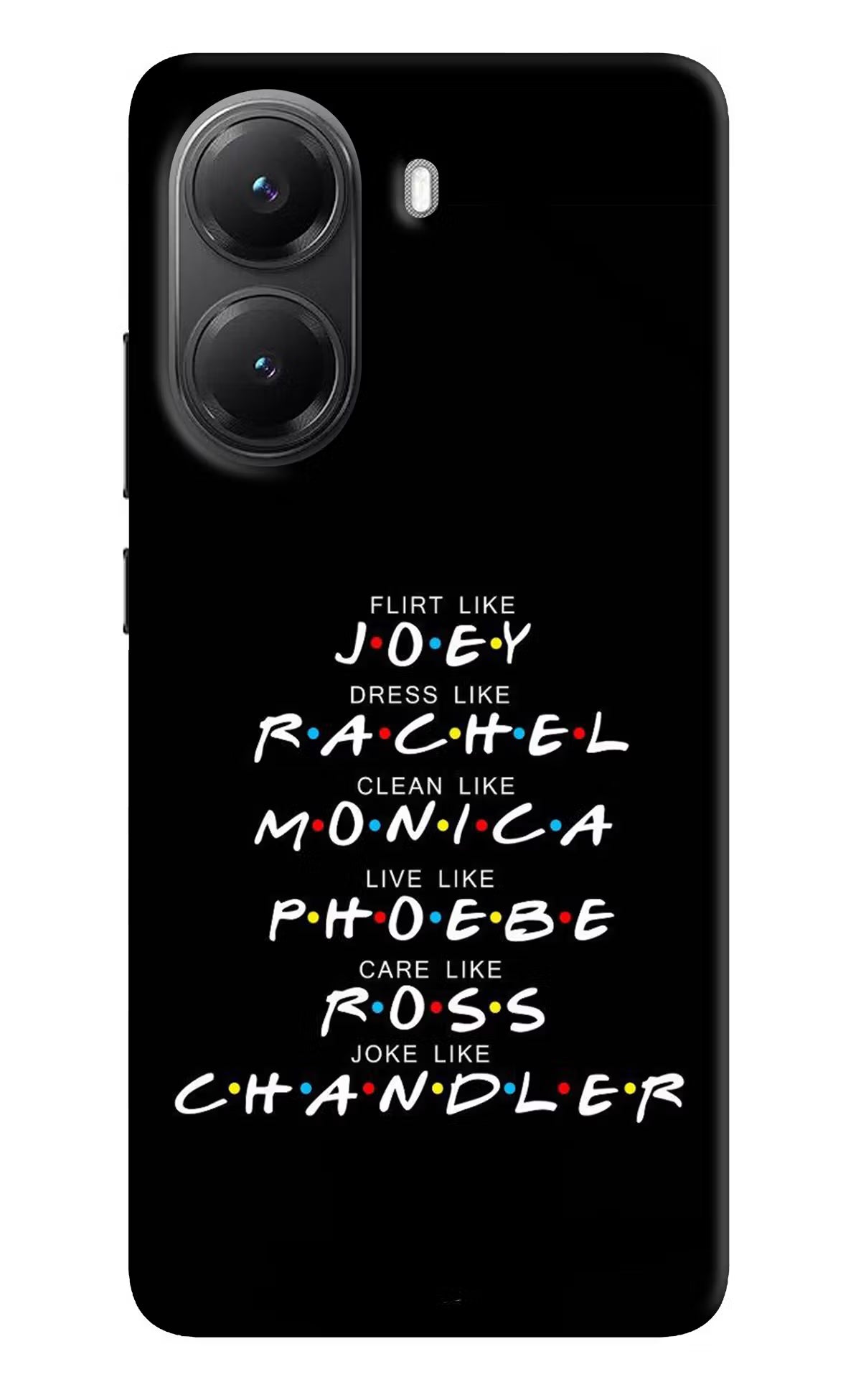 FRIENDS Character Poco X7 Pro 5G Back Cover