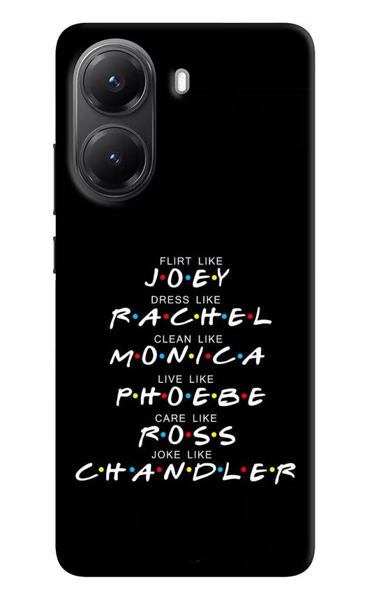 FRIENDS Character Poco X7 Pro 5G Back Cover
