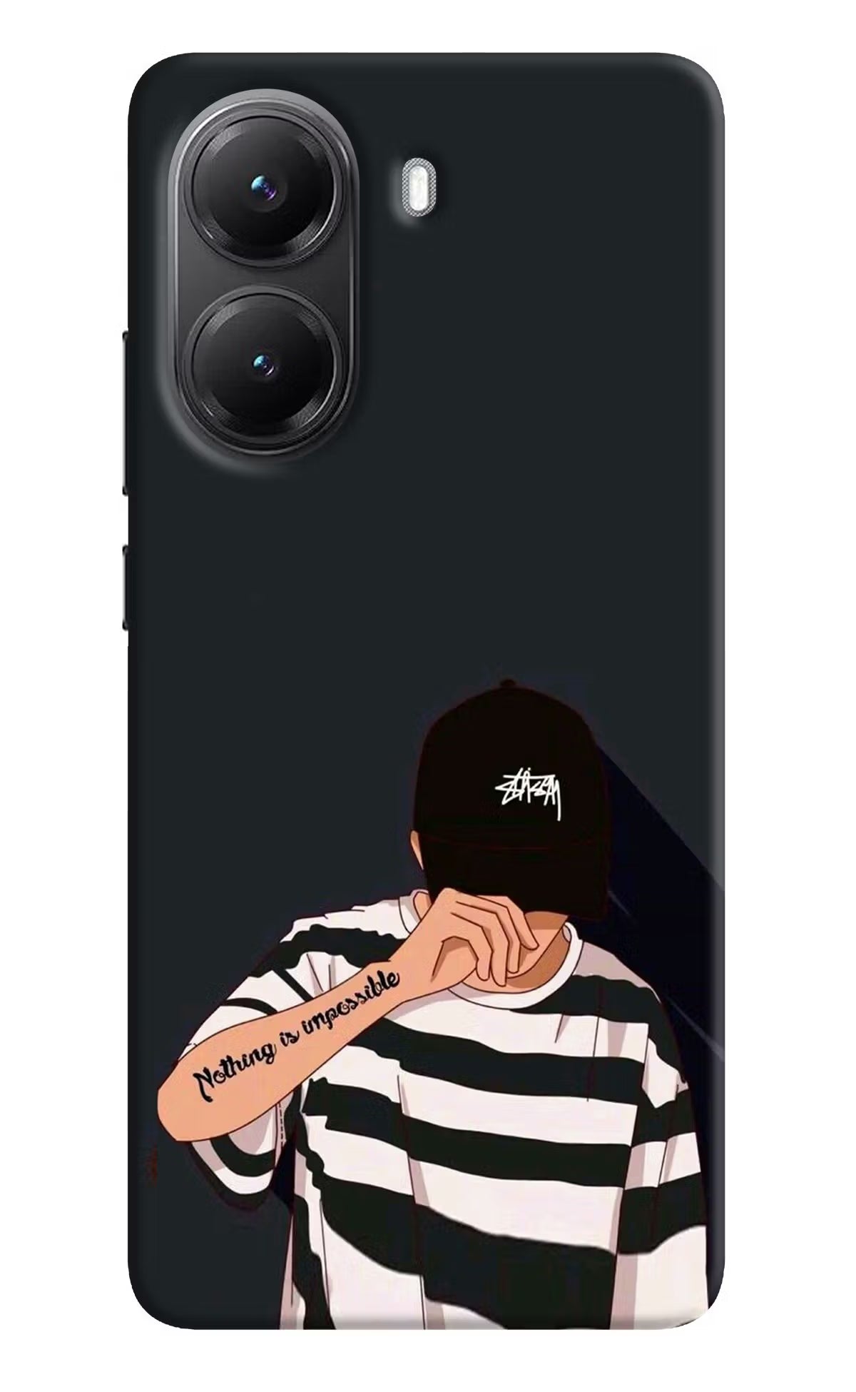 Aesthetic Boy Poco X7 Pro 5G Back Cover