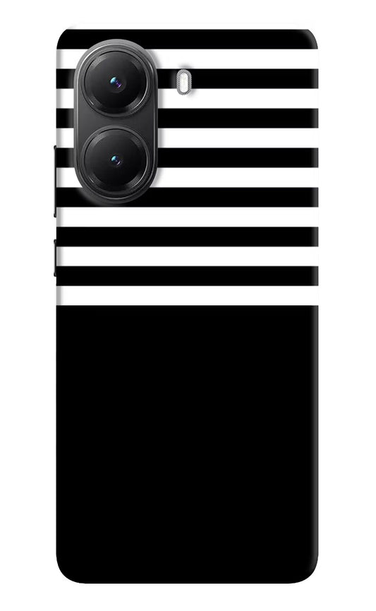 Black and White Print Poco X7 Pro 5G Back Cover