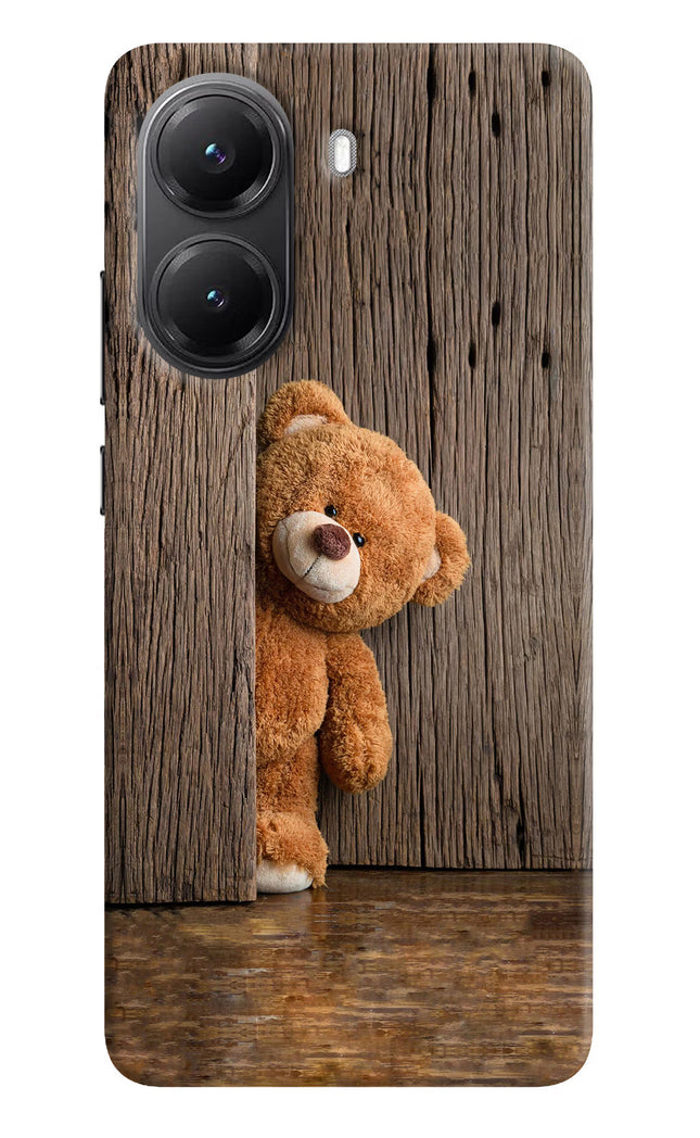 Teddy Wooden Poco X7 Pro 5G Back Cover