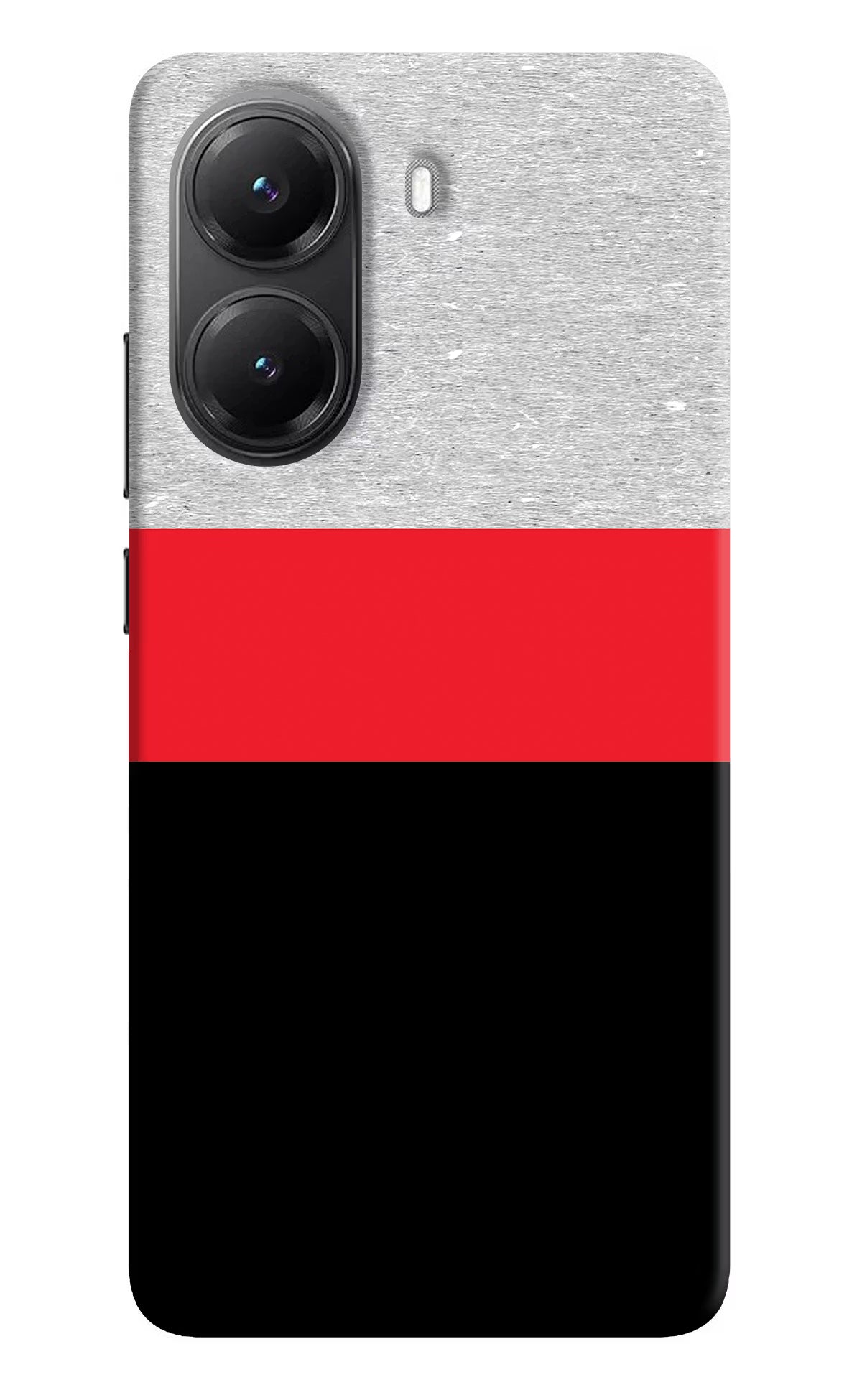 Tri Color Pattern Poco X7 Pro 5G Back Cover