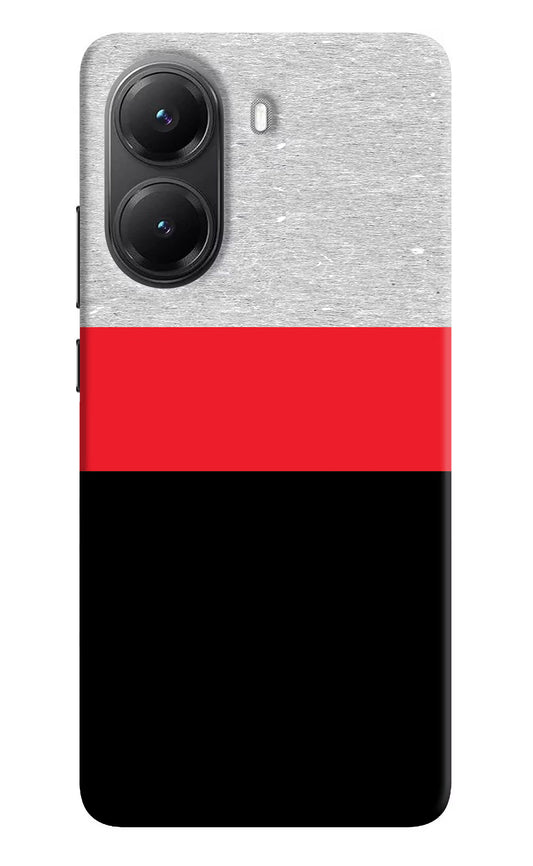 Tri Color Pattern Poco X7 Pro 5G Back Cover