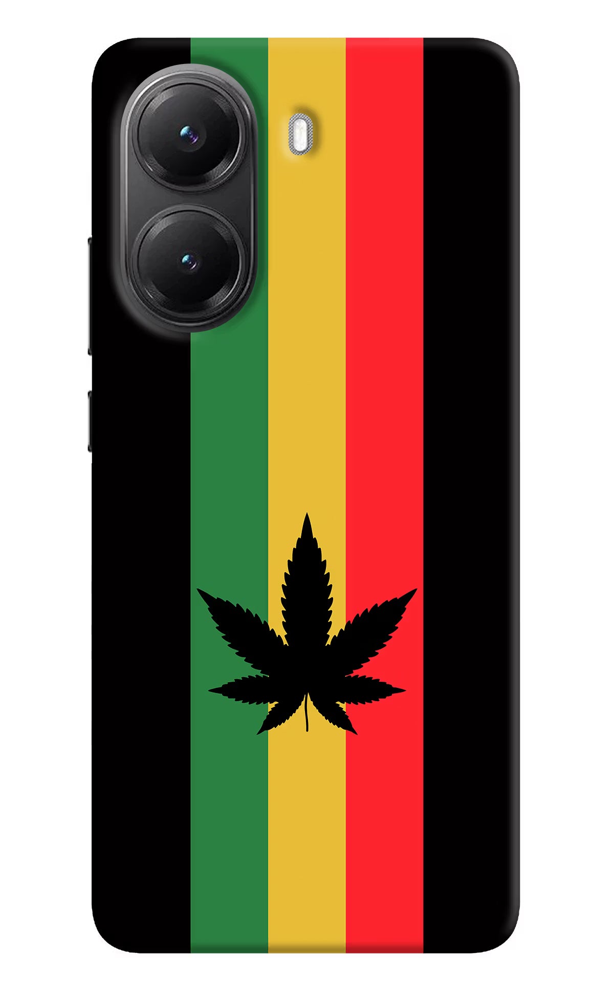 Weed Flag Poco X7 Pro 5G Back Cover