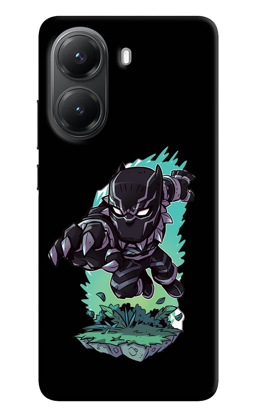 Black Panther Poco X7 Pro 5G Back Cover, Hard case
