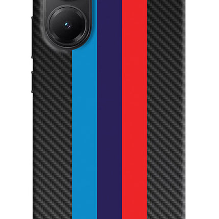 BMW Stripes Pattern Poco X7 Pro 5G Back Cover