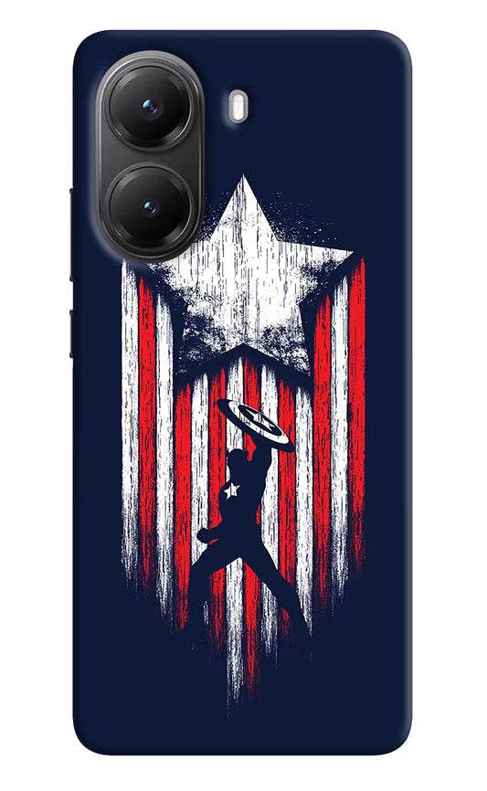 Captain America Marvel Art Poco X7 Pro 5G Back Cover