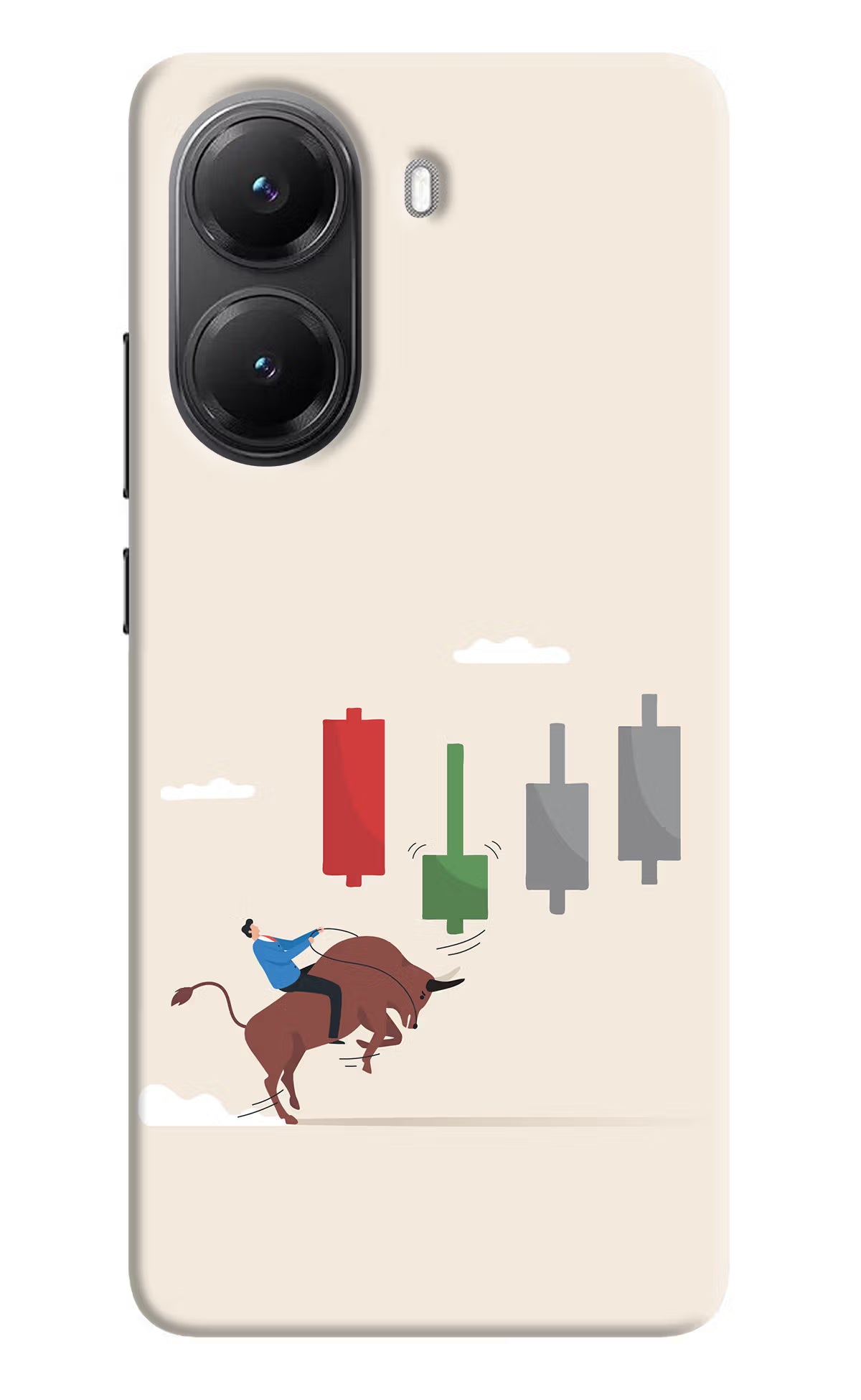 Bull Trading Momentum Poco X7 Pro 5G Back Cover