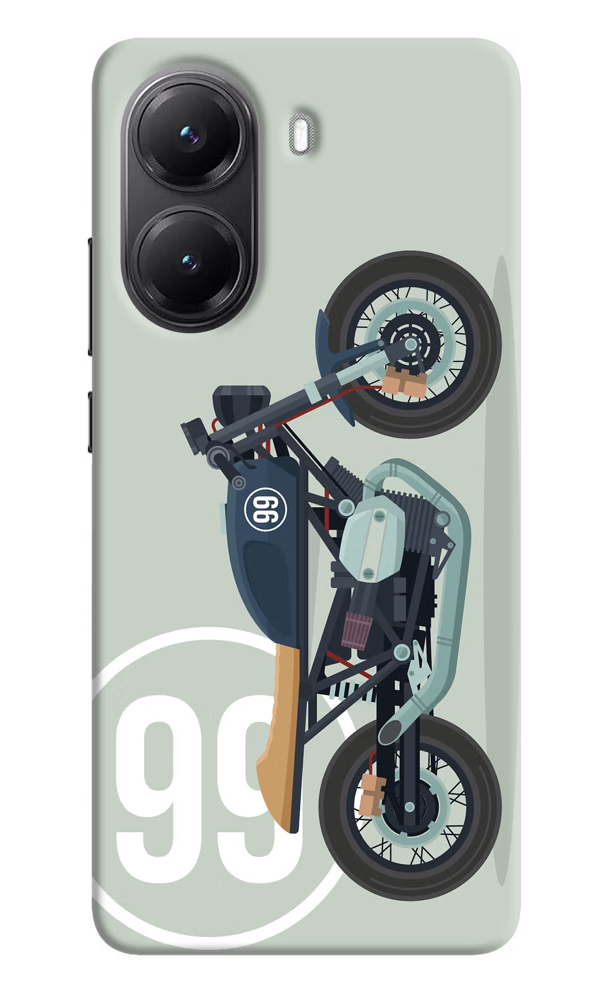 Classic Cafe Racer 99 Poco X7 Pro 5G Back Cover