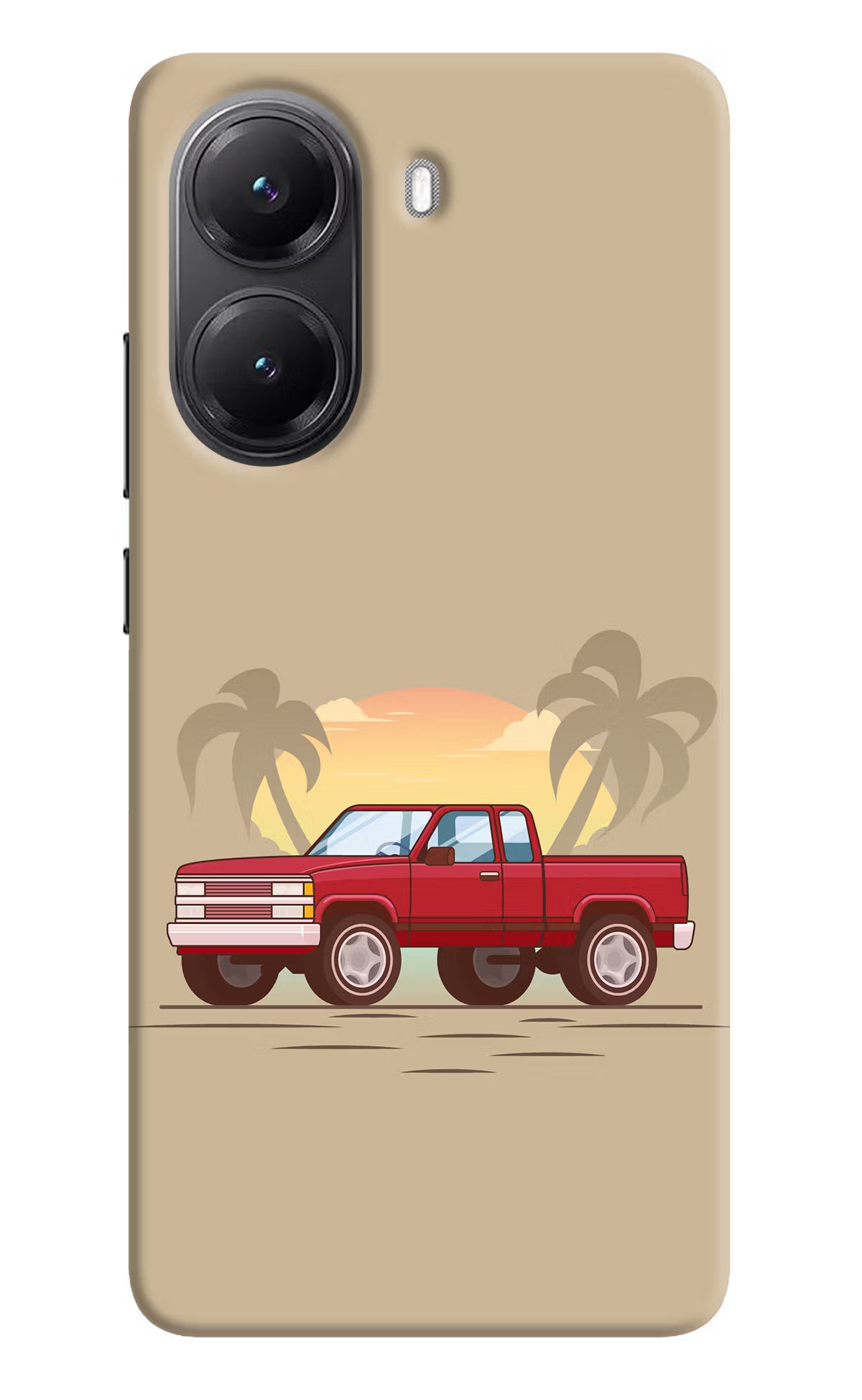 Desert Classic Drive Poco X7 Pro 5G Back Cover