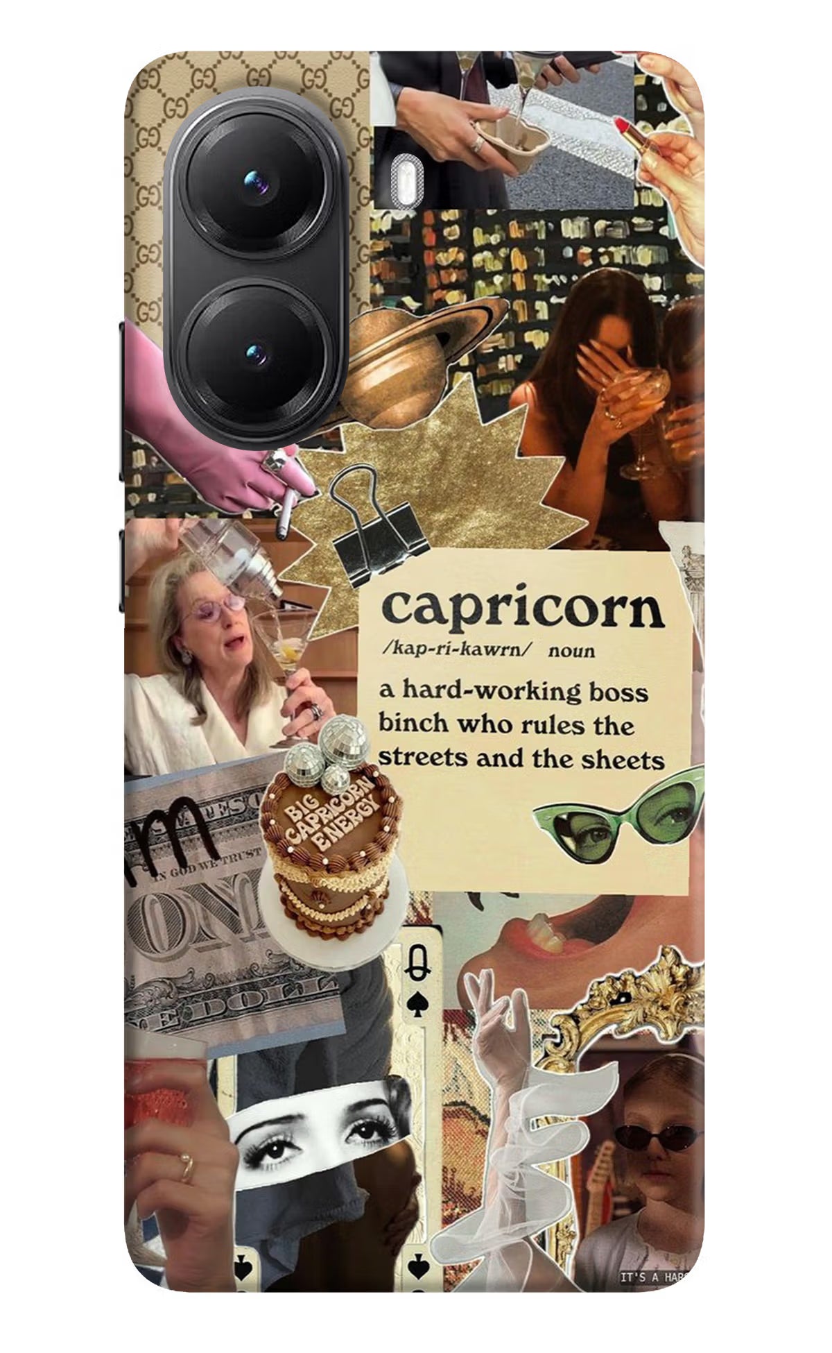 Capricorn Zodiac Poco X7 Pro 5G Back Cover
