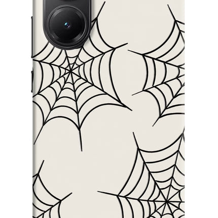 Spider Web Poco X7 Pro 5G Hard Case Back Cover by Casekaro