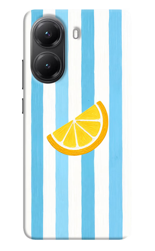 Summer Lemon Poco X7 Pro 5G Hard Case Back Cover by Casekaro