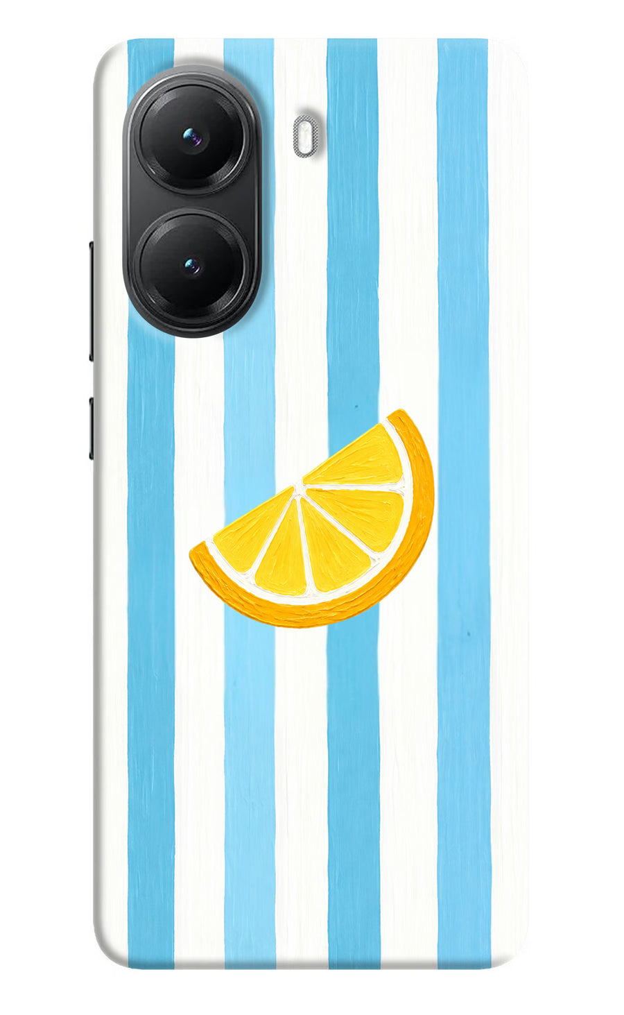 Summer Lemon Poco X7 Pro 5G Back Cover, Hard case