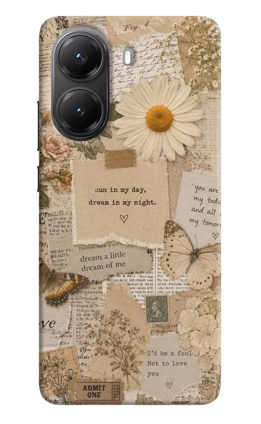 Vintage case Poco X7 Pro 5G Hard Case Back Cover by Casekaro