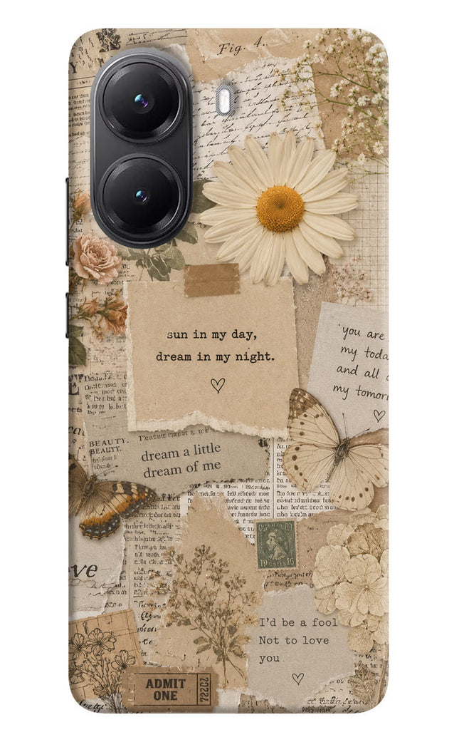 Vintage case Poco X7 Pro 5G Hard Case Back Cover by Casekaro