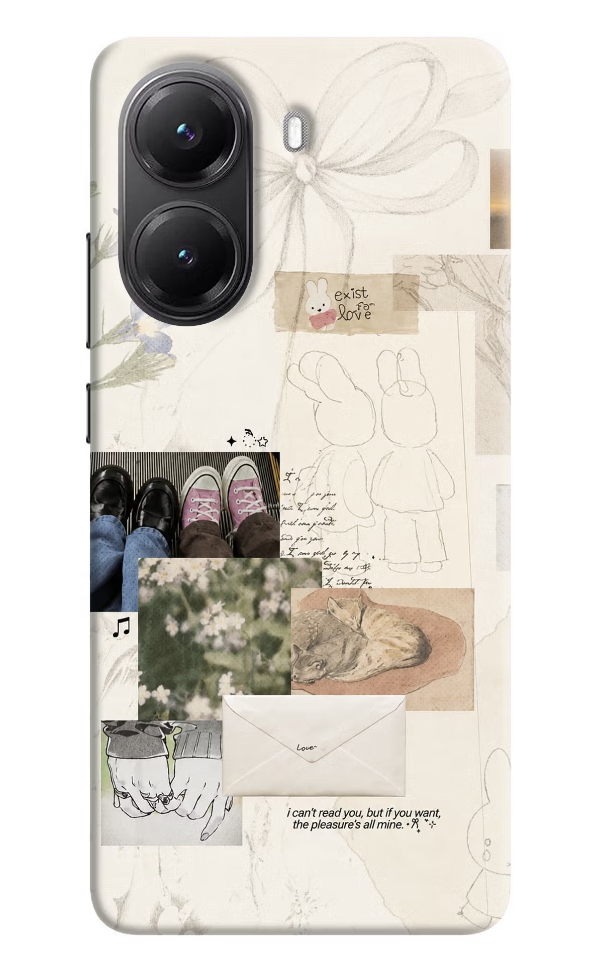 Soft Aesthetic Poco X7 Pro 5G Back Cover