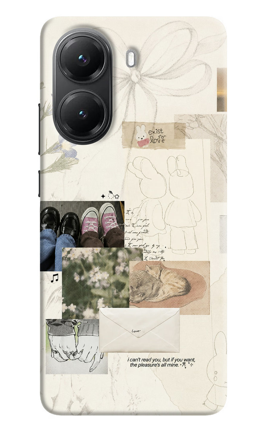 Soft Aesthetic Poco X7 Pro 5G Back Cover, Hard case