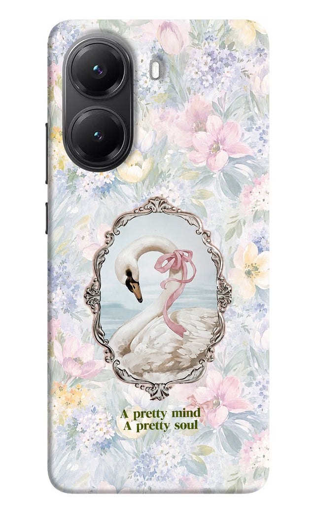 Pretty Mind Pretty Soul Poco X7 Pro 5G Hard Case Back Cover by Casekaro
